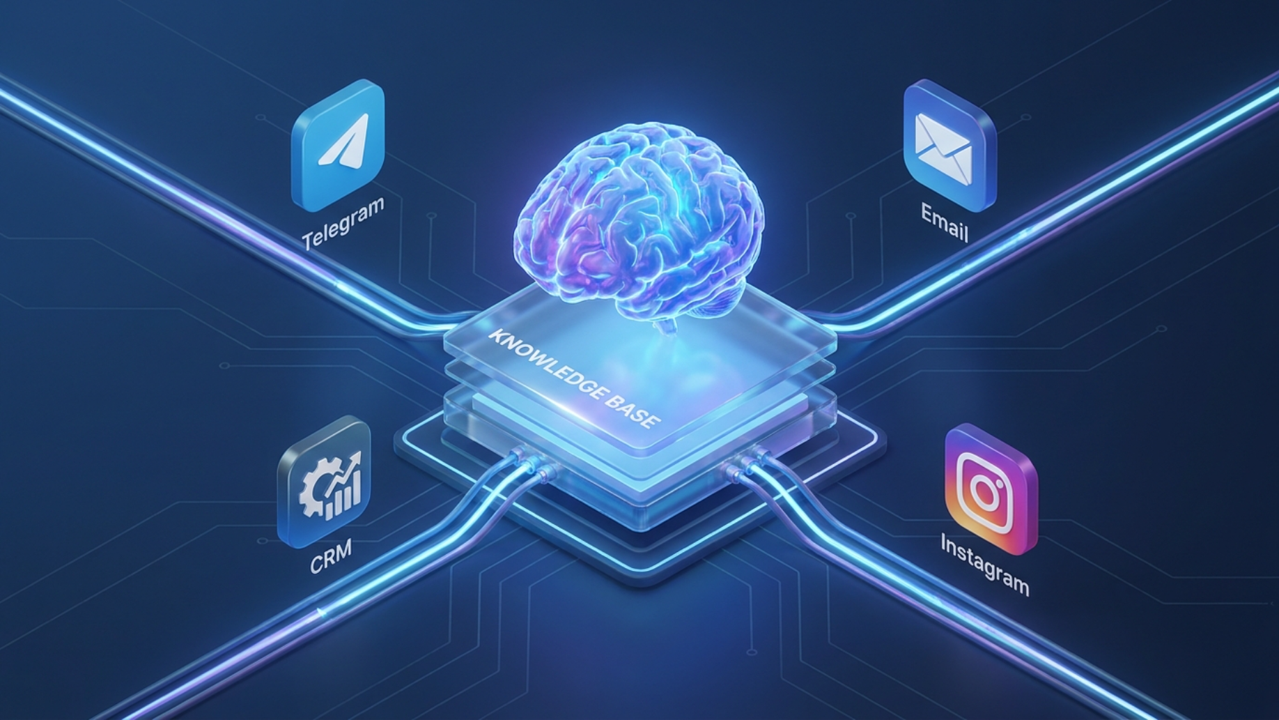 AI-асистенти для бізнесу: як інтегрувати, куди підключити і чому потрібна своя база знань